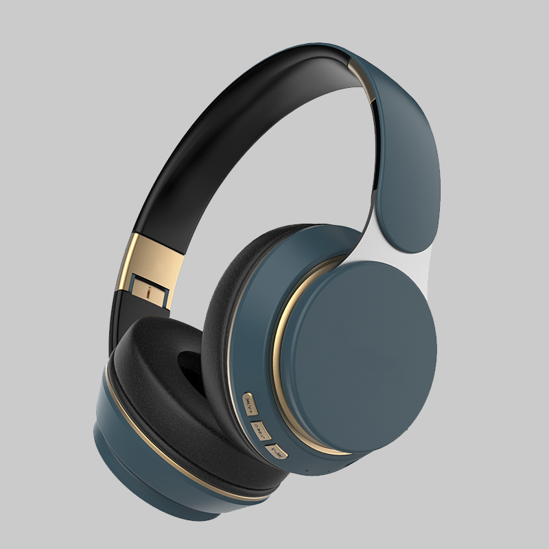 Wireless Bluetooth Headphones – Blue image 1