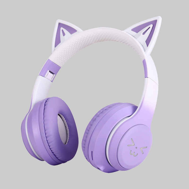 MZ-618 Wireless Bluetooth Headphones – Purple image 1
