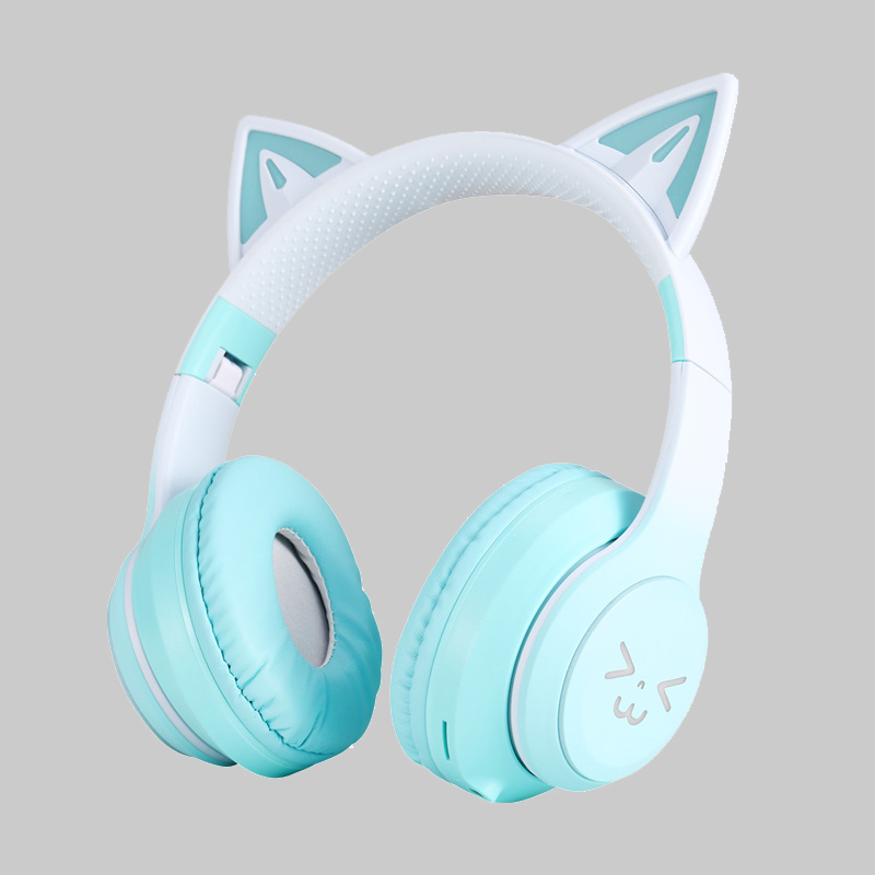 MZ-618 Wireless Bluetooth Headphones – Sky Blue image 1