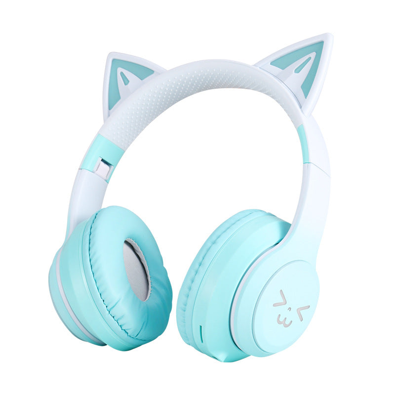 MZ-618 Wireless Bluetooth Headphones – Sky Blue image 0