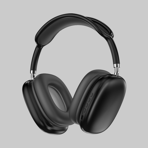 C2236 Wireless Bluetooth 5.3 Headphones – Black image 1