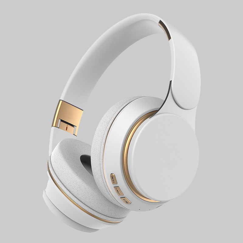 Wireless Bluetooth Headphones – White image 1